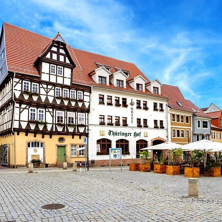 Hotel-Restaurant Thueringer Hof Bad Frankenhausen Bagian luar foto