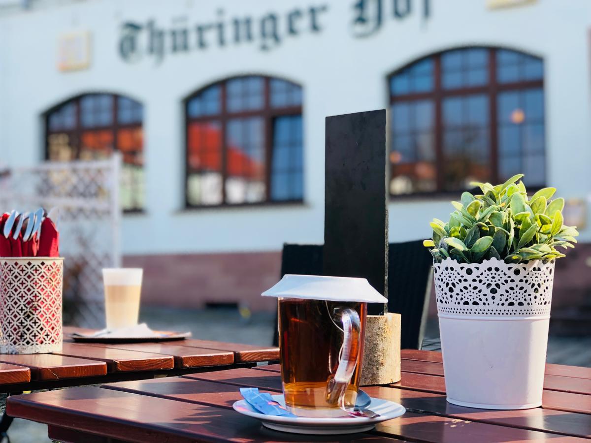 Hotel-Restaurant Thueringer Hof Bad Frankenhausen Bagian luar foto