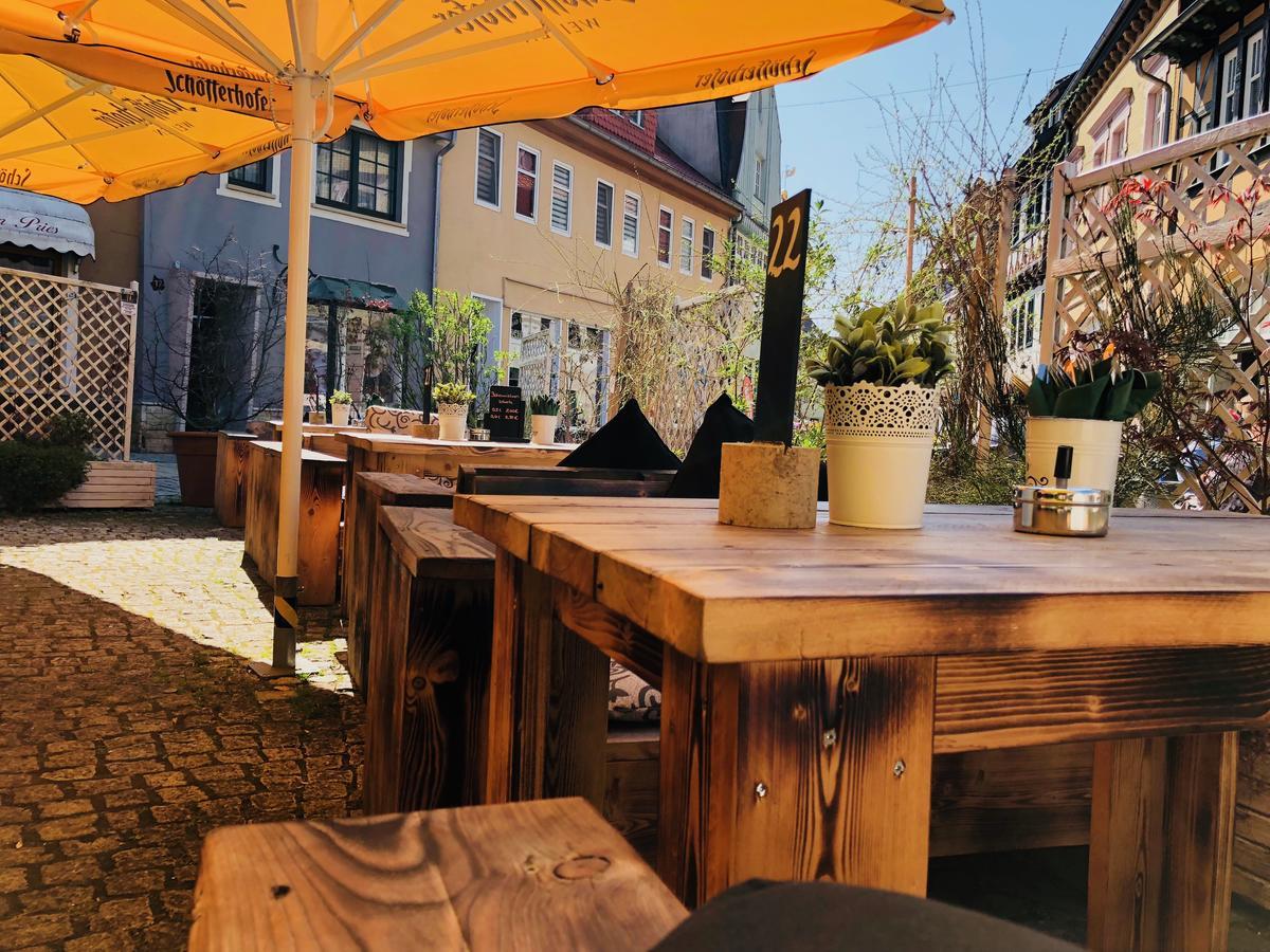 Hotel-Restaurant Thueringer Hof Bad Frankenhausen Bagian luar foto